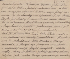 Korespondencja Emila Zegadłowicza. Listy Emila Zegadłowicza do Marii Zegadłowicz z domu Kurowskiej z roku 1920