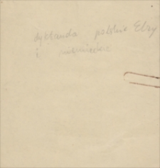 Papiery osobiste Elżbiety Kaiszarówny (matki Emila Zegadłowicza)