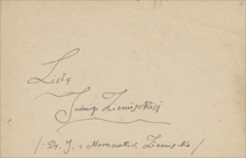 Korespondencja Emila Zegadłowicza. Listy Jadwigi Ziemięckiej do Emila Zegadłowicza