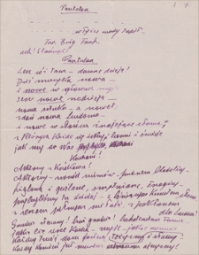 Twórczość Emila Zegadłowicza. Turandot – fragmenty przekładu utworu: Carlo Gozzi, Turandot. Groteska baśniowa w 5 aktach w przeróbce poetyckiej