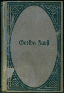 Faust : der Trag&ouml;die erster Teil