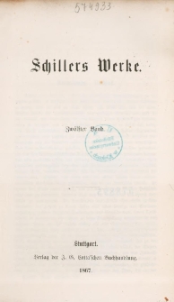 Schillers Werke. Bd. 12