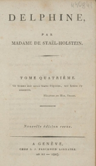 Delphine. T. 4