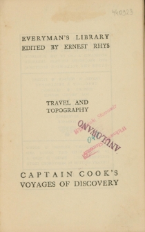 Captain cook's voyages of discovery