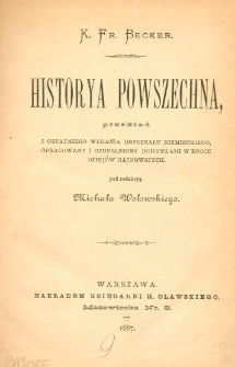 Historya powszechna. T. 1
