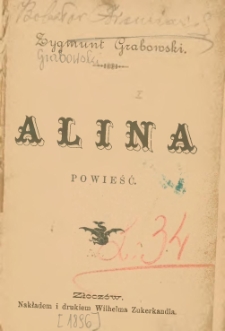 Alina : powieść