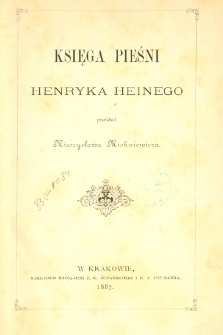 Księga pieśni Henryka Heinego