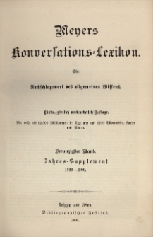 Meyers Konversations-Lexikon : ein Nachschlagewerk des allgemeinen Wissens