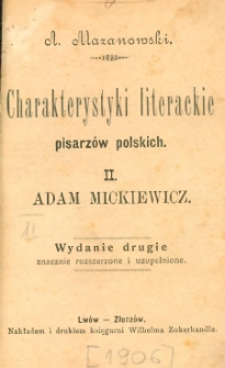 Adam Mickiewicz