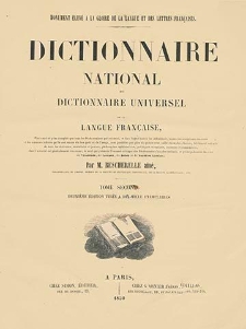 Dictionnaire national ou Dictionnaire universel de la langue française. T. 2