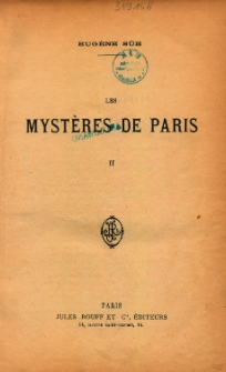 Les mystères de Paris. 2