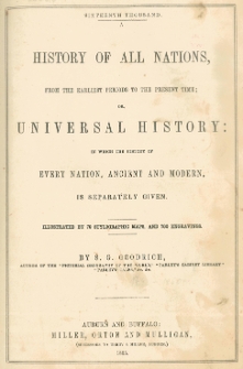 History of all nations, from the earliest periods to the present time ; or Universal history : in which the history of every nation, ancient and modern, is separately given. [Vol. 2]