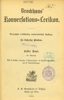Brockhaus' Konversations-Lexikon
