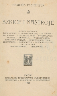Szkice i nastroje