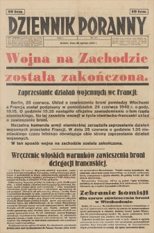 Dziennik Poranny. R. 1, 1940, nr 97 (26 VI)