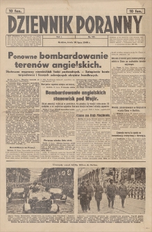 Dziennik Poranny. R. 1, 1940, nr 109 (10 VII)