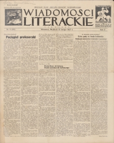 Wiadomości Literackie. R. 2, 1925, nr 8 (60), 22 II